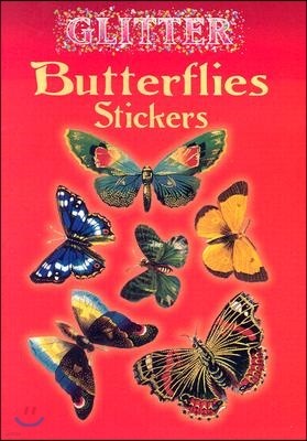 Glitter Butterflies Stickers