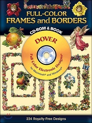 Full-Color Frames and Borders CD-ROM and Book