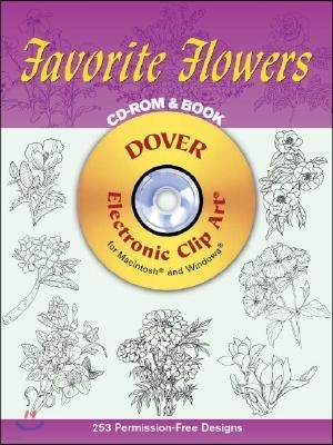 Favorite Flowers CD-ROM and Book