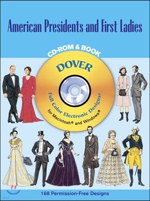 American Presidents and First Ladies CD-ROM and Book with CDROM