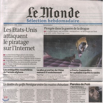 Le Monde Selection (ְ) : 2012 01 28