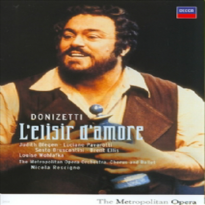 Ƽ :   (Donizetti : L`Elisir D`Amore) (ѱ۹ڸ)(DVD) - Judith Blegen