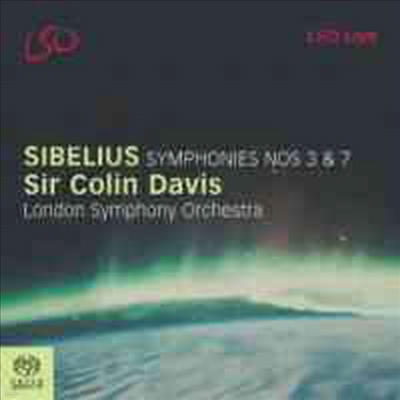 ú콺 :  3, 7 (Sibelius : Symphonies Nos.3 & 7) (SACD Hybrid) - Colin Davis