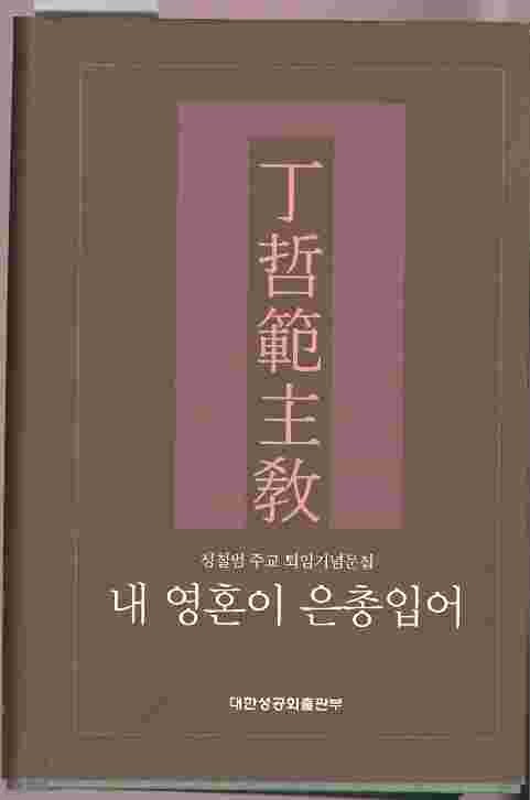 내 영혼이 은총입어 - 정철범주교 퇴임기념문집 (양장)