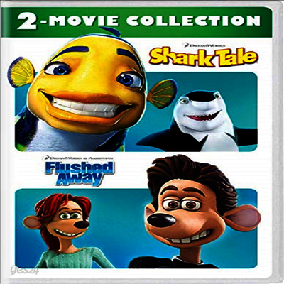 Shark Tale / Flushed Away: 2-Movie Collection (샤크/플러쉬)(지역코드1)(한글무자막)(DVD)