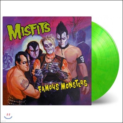 Misfits (미스핏츠) - Famous Monsters [투명 그린 & 옐로우 믹스 컬러 LP]