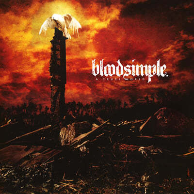 Bloodsimple (블러드심플) - A Cruel World [오렌지 & 골드 믹스 컬러 LP]