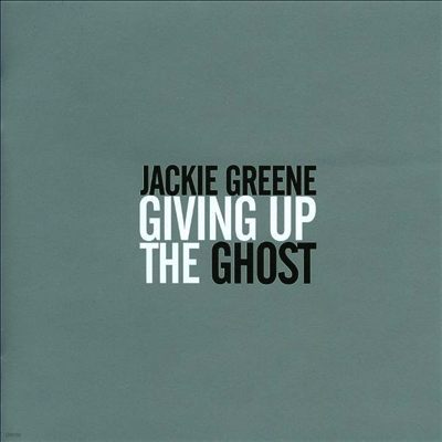 Jackie Greene — Giving Up The Ghost (Gatefold Cover) 앨범 커버
