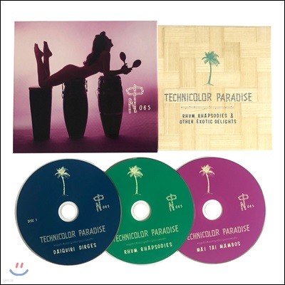 Technicolor Paradise : Rhum Rhapsodies & Other Exotic Delights ޺׷  ʷ̼ ٹ [3 CD Boxset]