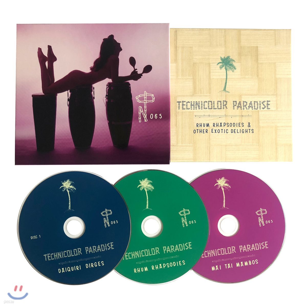 Technicolor Paradise : Rhum Rhapsodies & Other Exotic Delights 누메보그룹 여름 컴필레이션 앨범 [3 CD Boxset]