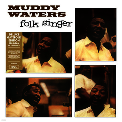 Muddy Waters — Folk Singer (Deluxe Edition)(Gatefold Cover) 앨범 커버