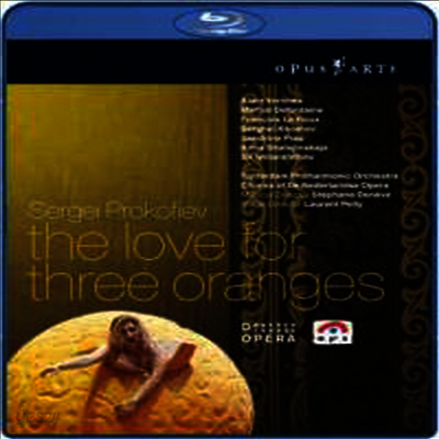 프로코피에프 : 세개의 오렌지의 대한 사랑 (Prokofiev : The Love For Three Oranges) (Blu-ray) - Sandrine Piau