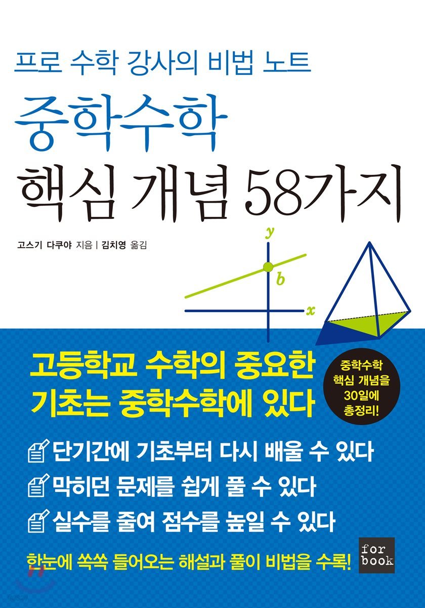 중학수학 핵심 개념 58가지