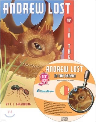 Andrew Lost #17 : In The Desert (Book + CD)