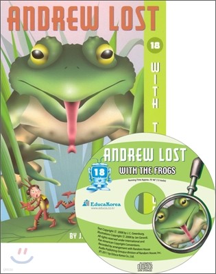 Andrew Lost #18 : With The Frogs (Book + CD)