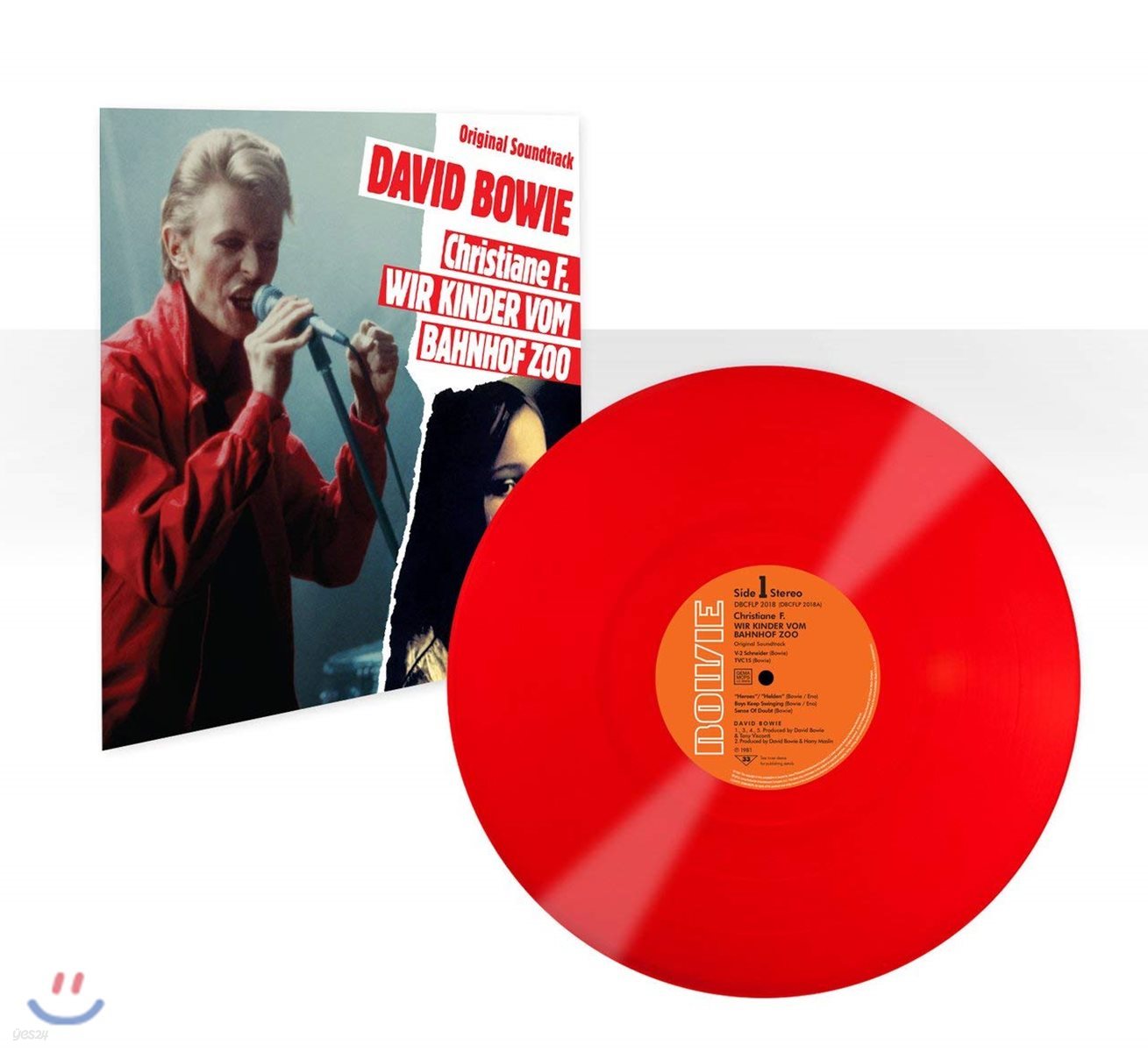 크리티아네 F : 우리는 초역의 아이들 영화음악 (Christiane F. - We Children from Bahnhof Zoo OST by David Bowie) [레드 컬러 LP]