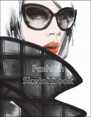 Fashion Sketchbook: 310 Figure Templates with 3 Different Pose