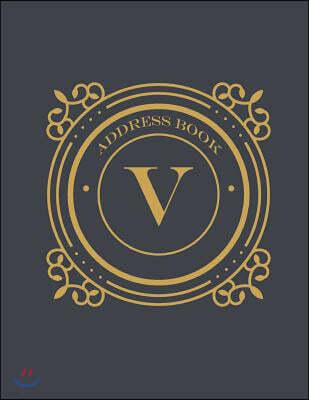 address book: Address book size 8.5x11 inch, 120 page, 10 entries per page, Large room for writing in. Record names, address, home,