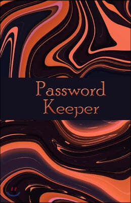 password keeper: Size 5.5x8.5 inch 120 pages 3 entries per page. Password Organizer / Password Keeper / Internet Usernames and Password
