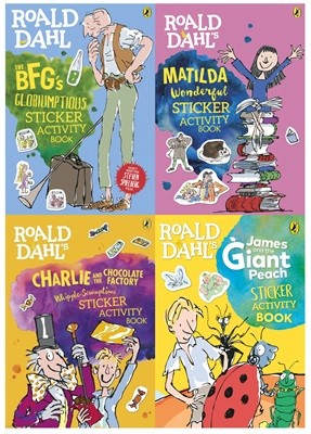ξ˵ ƼĿ 4 Ʈ () : Roald Dahl's Sticker Book Collection