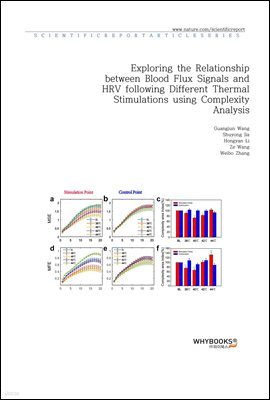 Exploring the Relationship between Blood Flux Signals and HRV following Different Thermal Stimulations using Complexity Analysis