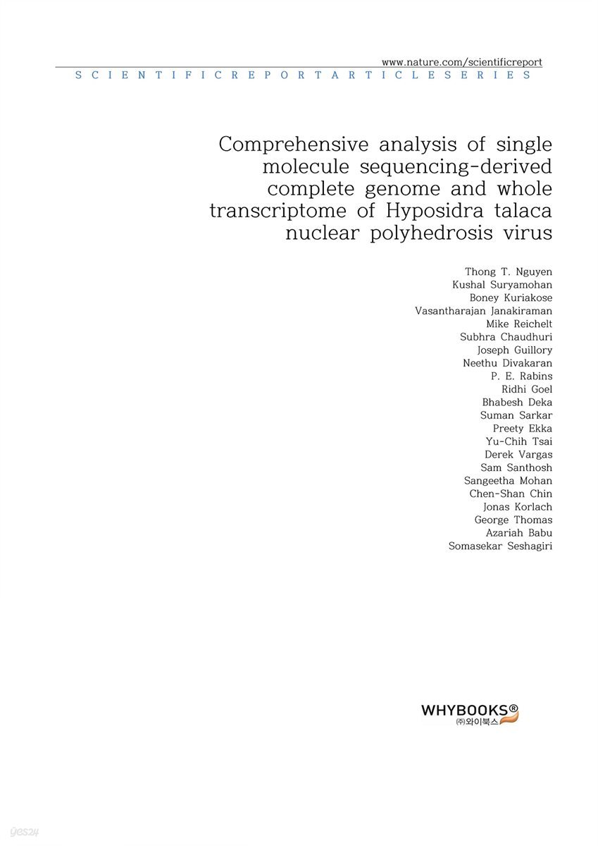 Comprehensive analysis of single molecule sequencing-derived complete genome and whole transcriptome of Hyposidra talaca nuclear polyhedrosis virus