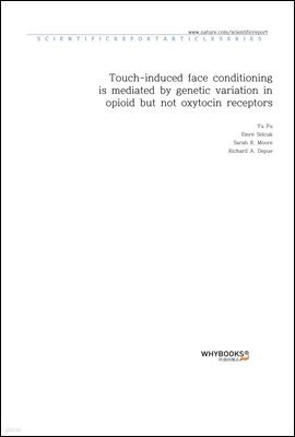 Touch-induced face conditioning is mediated by genetic variation in opioid but not oxytocin receptors