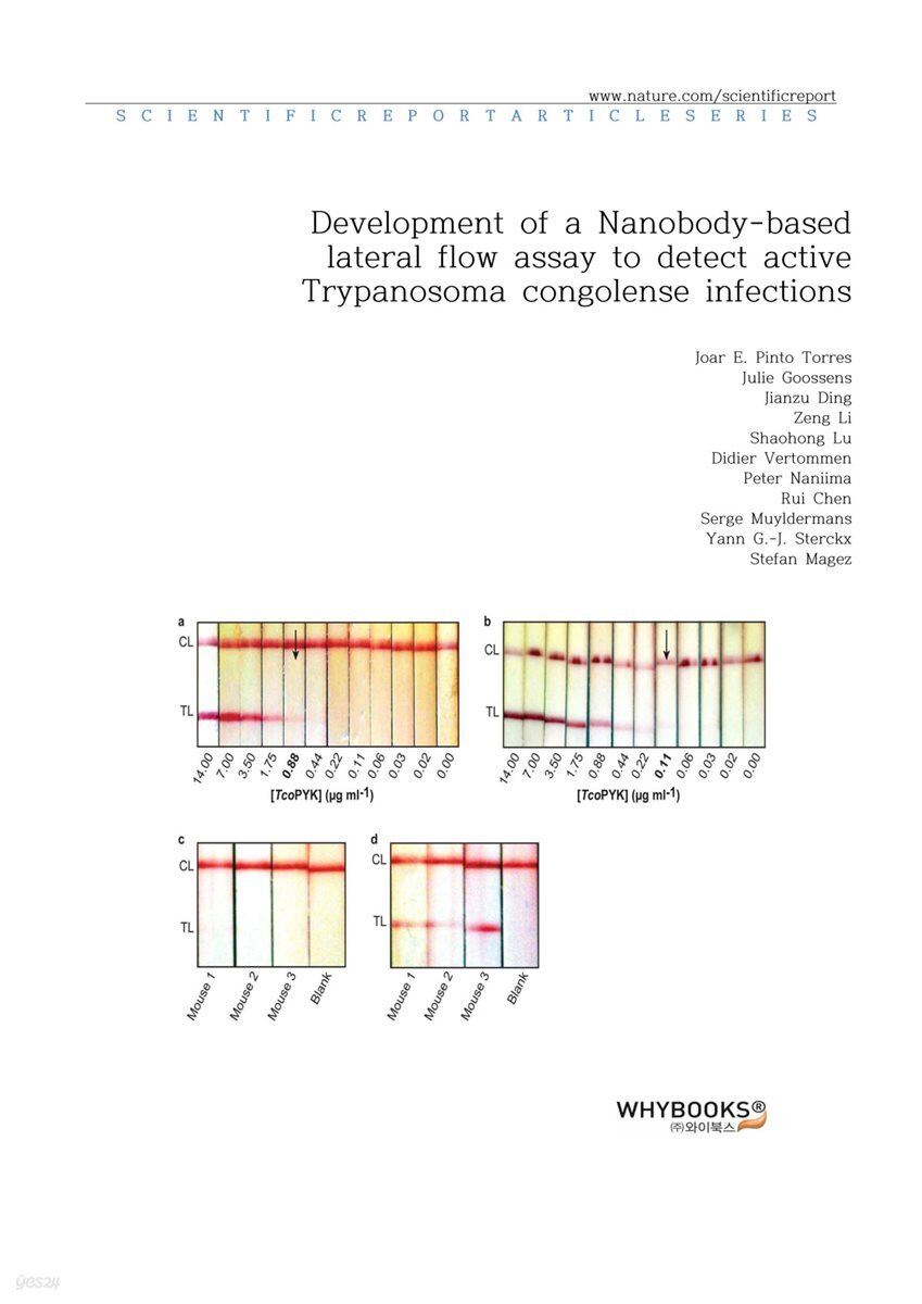 Development of a Nanobody-based lateral flow assay to detect active Trypanosoma congolense infections