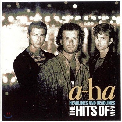 A-Ha — Headlines And Deadlines-The Hits of 아하 베스트 앨범 앨범 커버