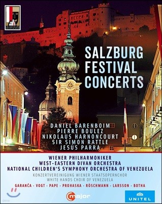 2008-2012 잘츠부르크 페스티벌 오프닝 모음집 (Salzburg Festival Concerts) [6 Blu-ray]