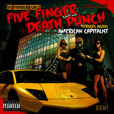 Five Finger Death Punch — American Capitalist (Gatefold Cover) 앨범 커버