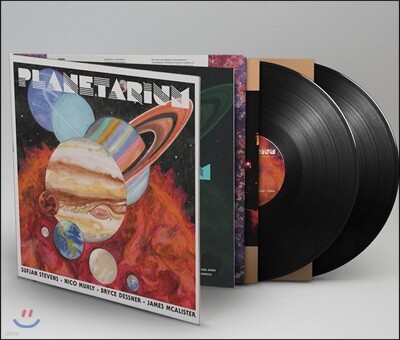 Sufjan Stevens / Bryce Dessner / Nico Muhly / James Mcalister — Planetarium 앨범 커버