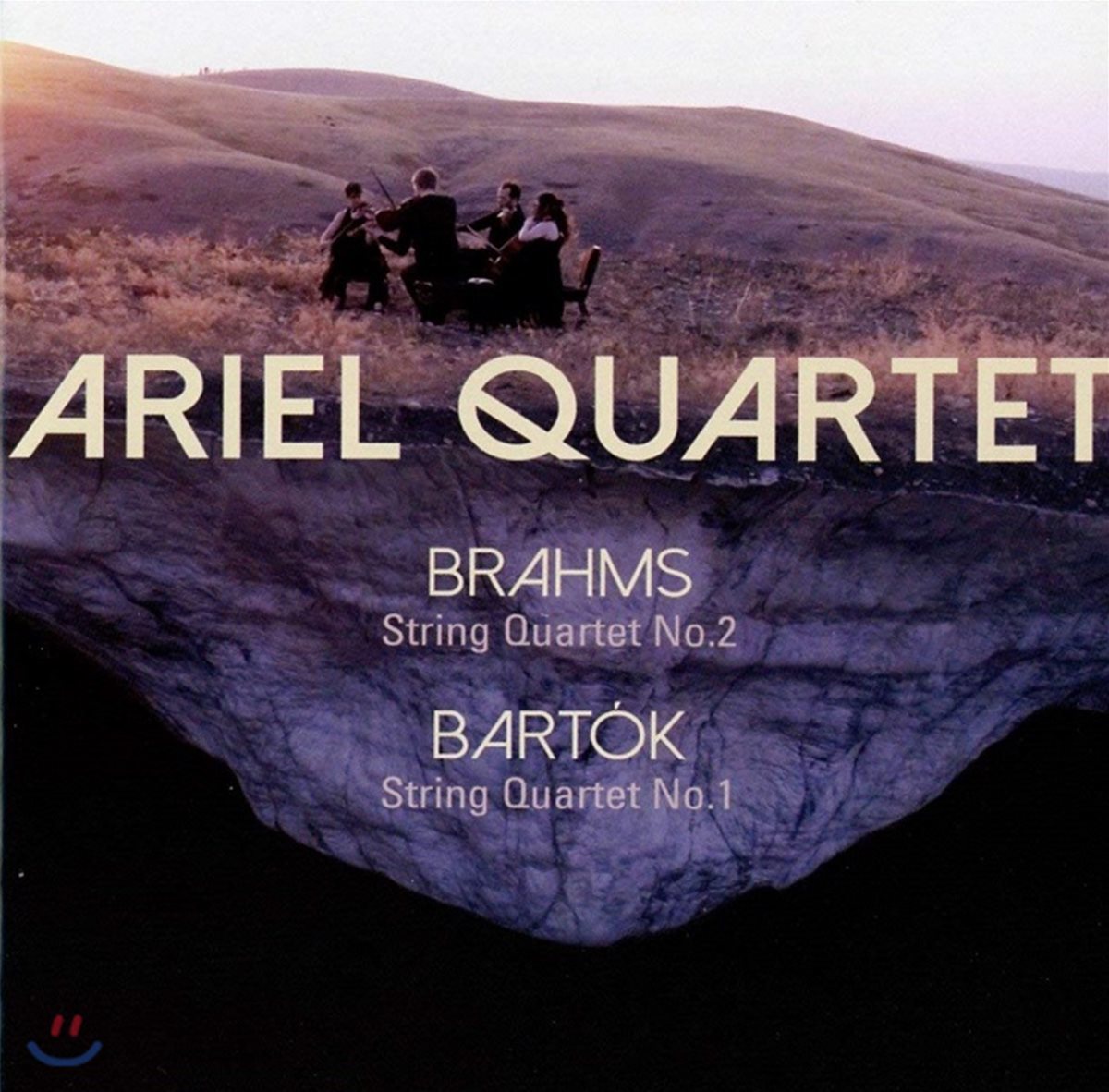 Ariel Quartet 브람스: 현악 사중주 2번 / 바르톡: 현악 사중주 1번 (Brahms: String Quartet No. 2 / Bartok: String Quartet No. 1)