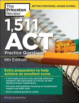 1,551 ACT Practice Questions, 6/E