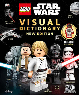 Lego Star Wars Visual Dictionary, New Edition: With Exclusive Finn Minifigure [With Toy]
