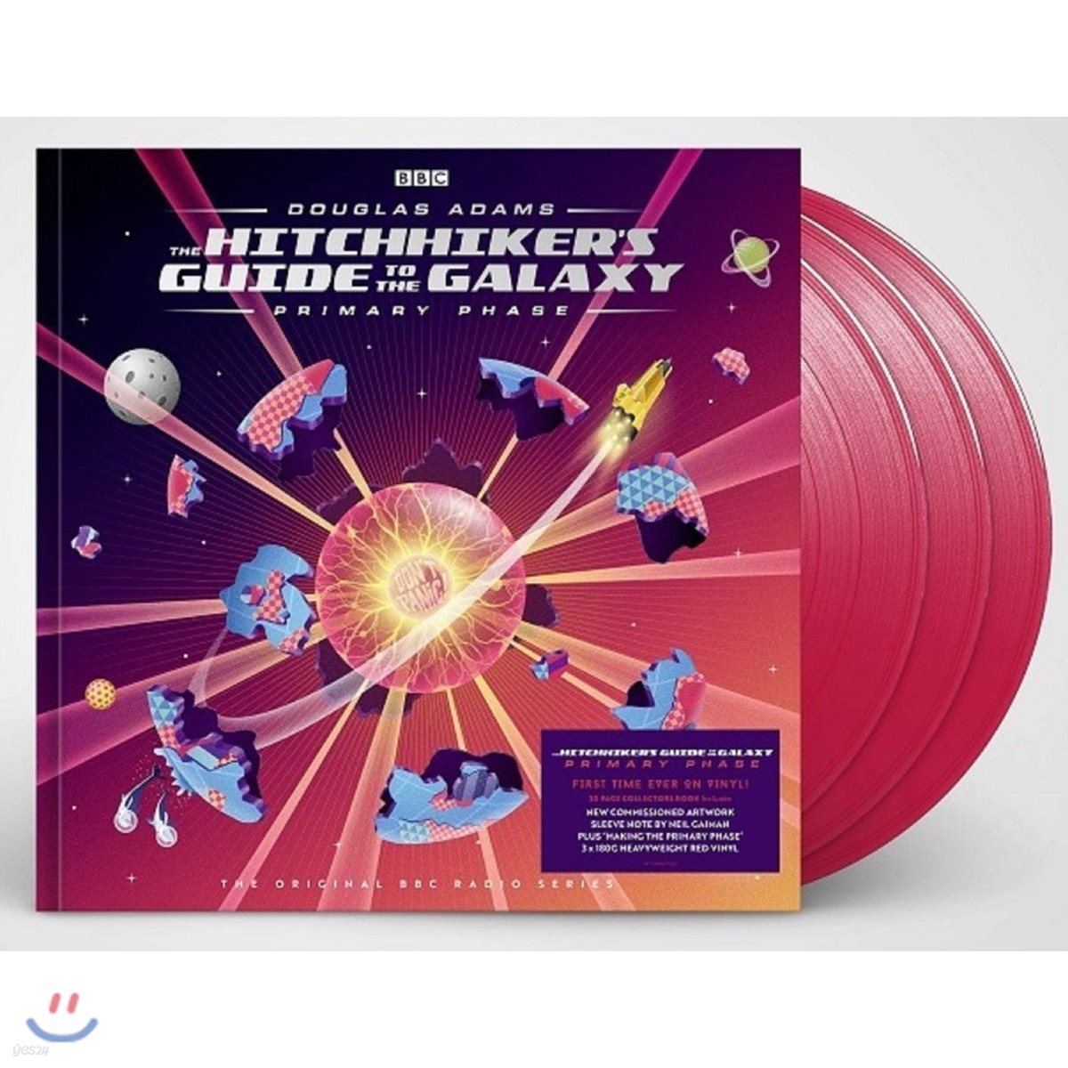 은하수를 여행하는 히치하이커를 위한 안내서 영화음악 (Hitchhikers Guide To The Galaxy: Primary Phase OST) [핑크 컬러 3LP]