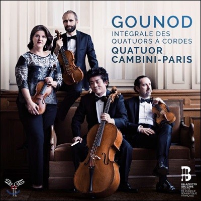 Quatuor Cambini-Paris :    (Gounod: Complete String Quartets)