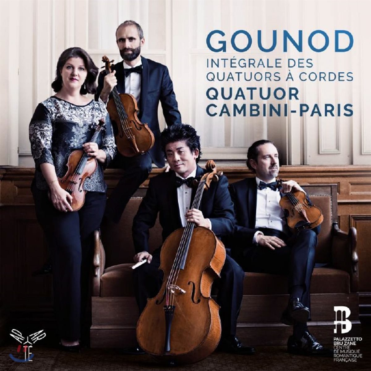 Quatuor Cambini-Paris 구노: 현악 사중주 전곡집 (Gounod: Complete String Quartets)