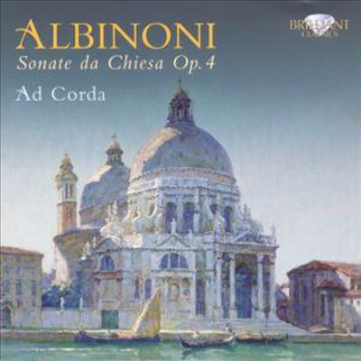 ˺ : ȸ ҳŸ Op.4 (Albinoni : Sonate da chiesa (6), Op. 4)(CD) - Ad Corda