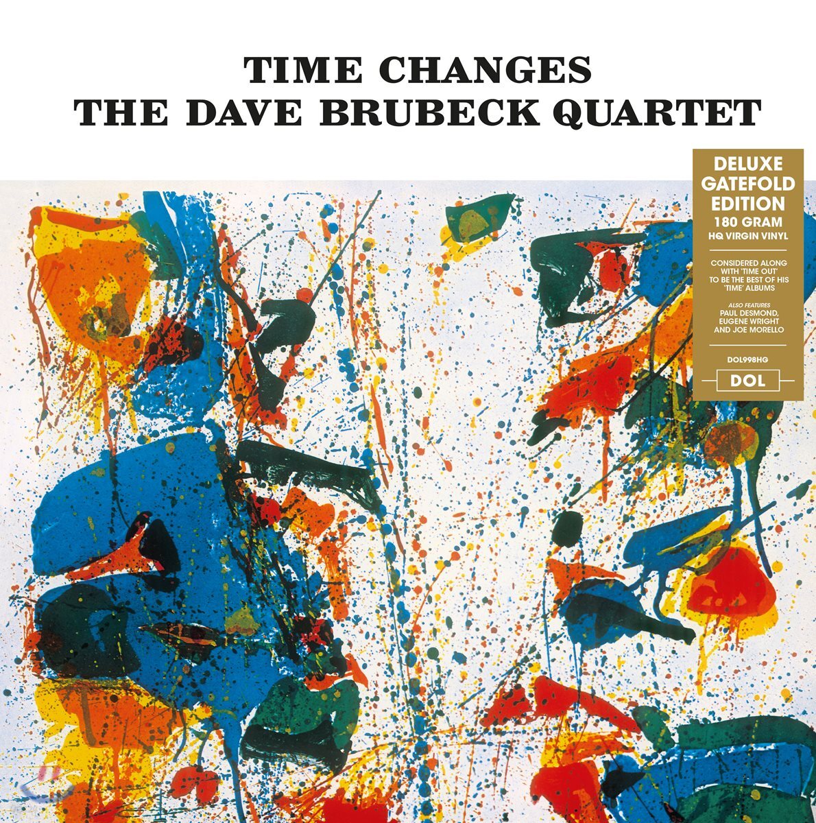 Dave Brubeck Quartet (데이브 브루벡 쿼텟) - Time Changes [LP]