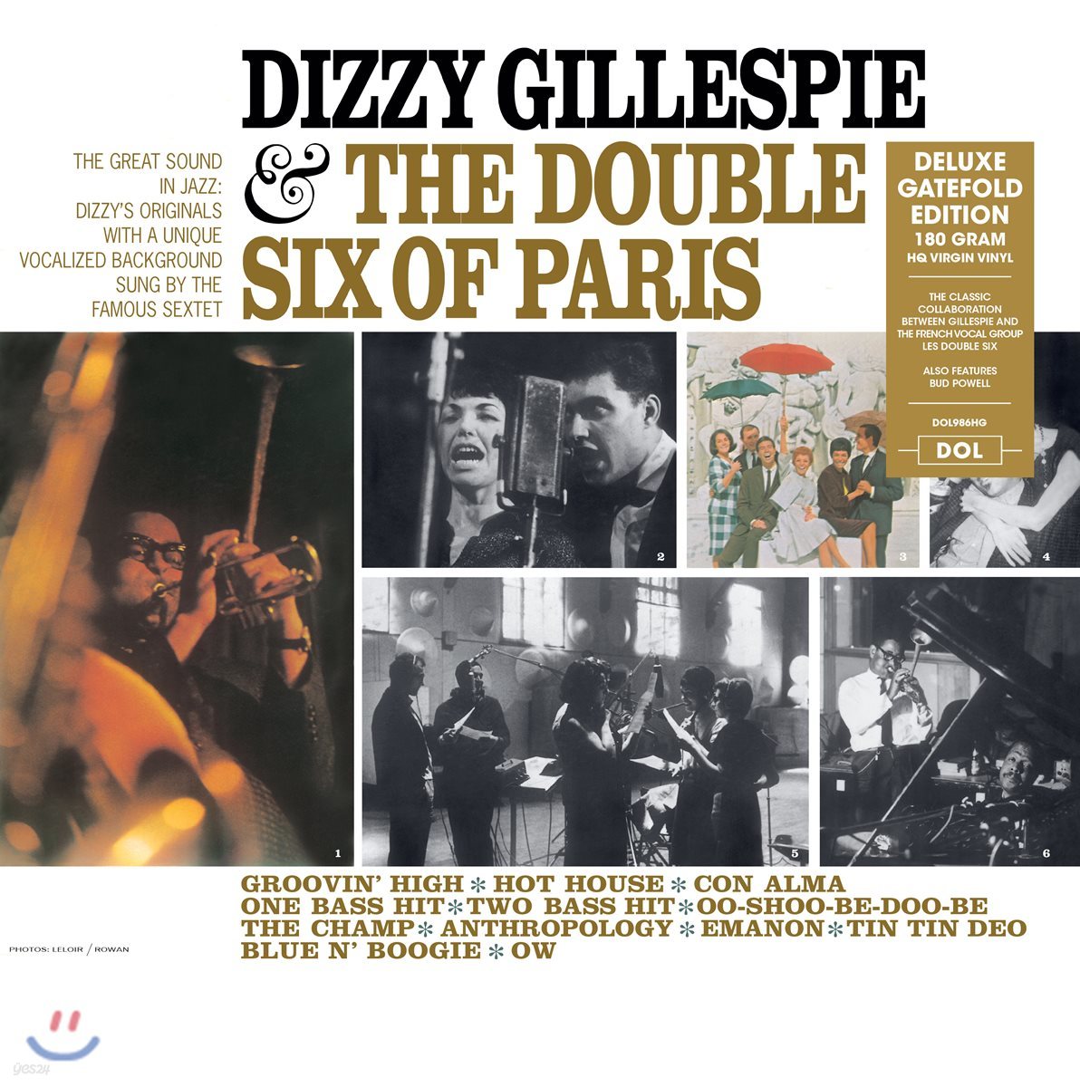 Dizzy Gillespie (디지 길레스피) - Dizzy Gillespie & The Double Six Of Paris [LP]
