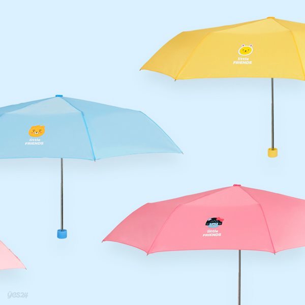 카카오프렌즈 리틀프렌즈 3단 우산