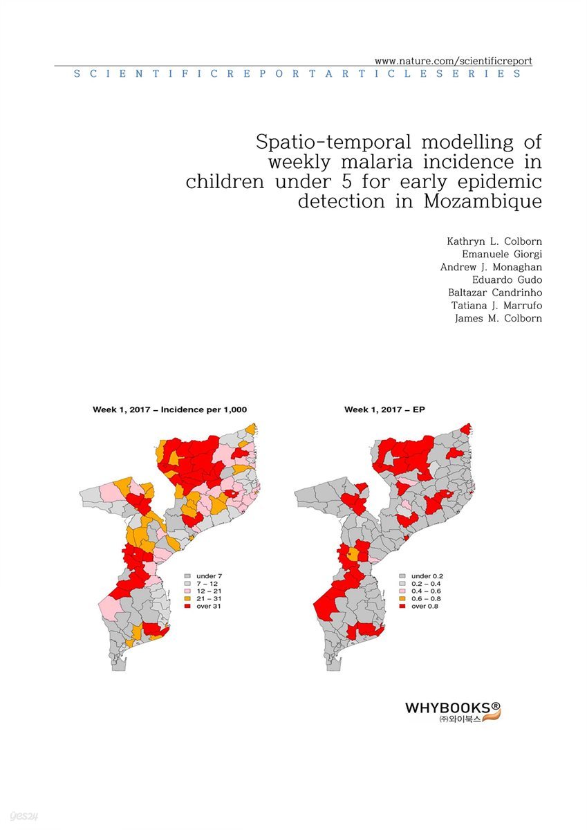 Spatio-temporal modelling of weekly malaria incidence in children under 5 for early epidemic detection in Mozambique (2)