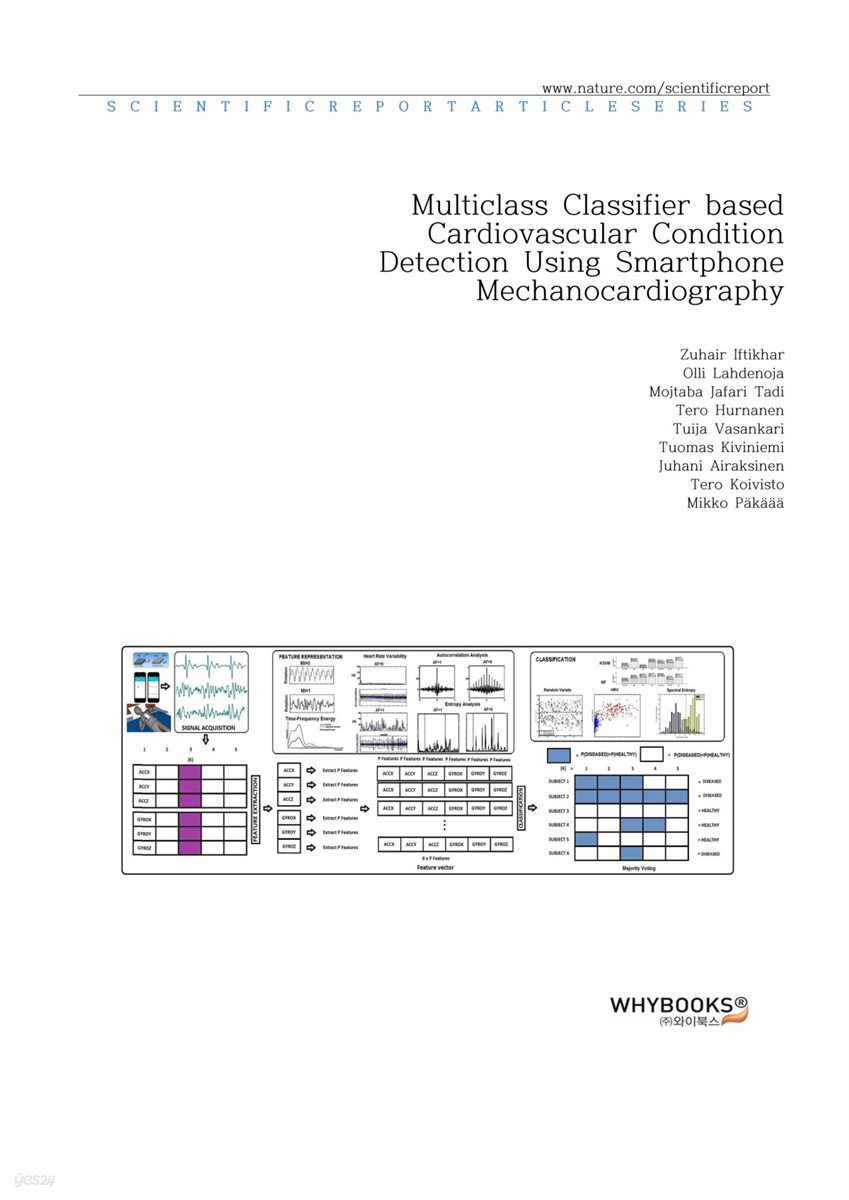 Multiclass Classifier based Cardiovascular Condition Detection Using Smartphone Mechanocardiography