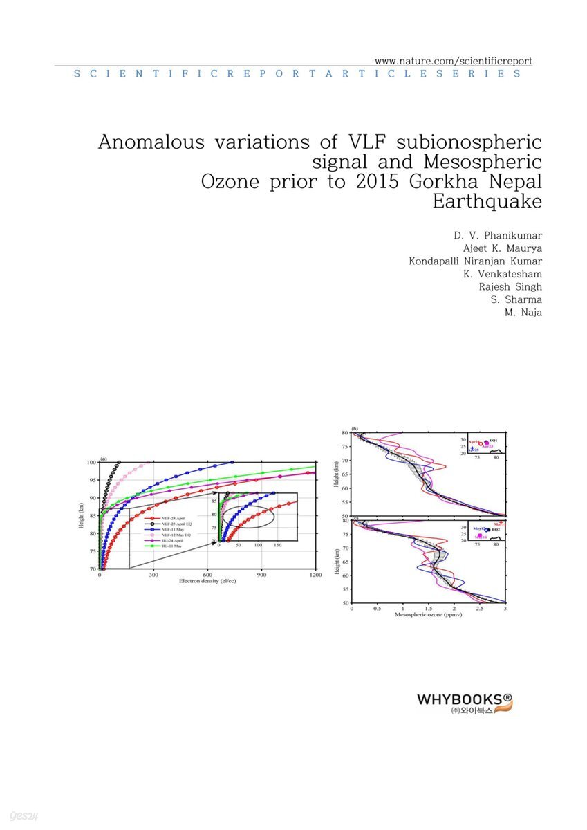 Anomalous variations of VLF sub-ionospheric signal and Mesospheric Ozone prior to 2015 Gorkha Nepal Earthquake