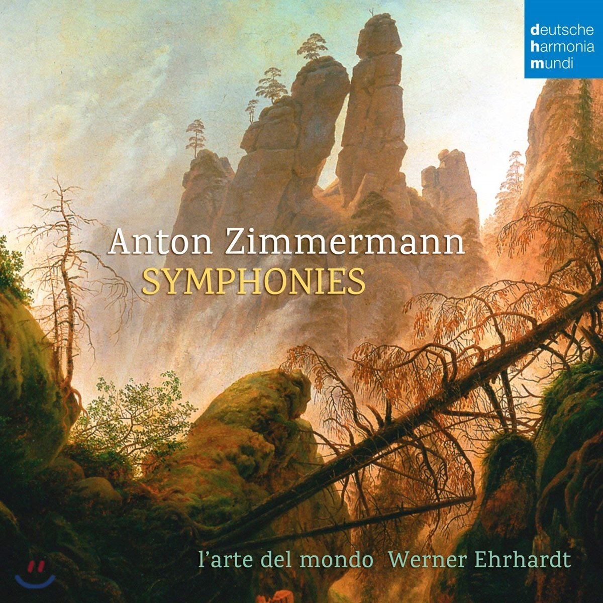 Werner Ehrhardt 안톤 짐머만: 교향곡 1집 (Anton Zimmermann: Symphonies)