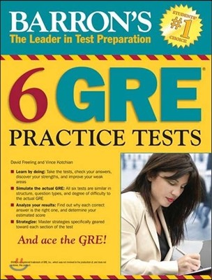 Barron's 6 GRE Practice Tests