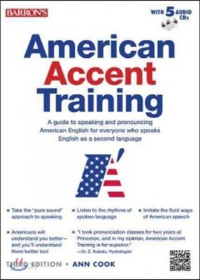 American Accent Training with 5 Audio CDs