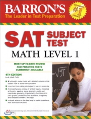 Barron's Sat Subject Test Math Level 1