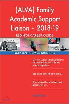 (alva) Family Academic Support Liaison ? 2018-19 Red-Hot Career; 2557 Real Inter